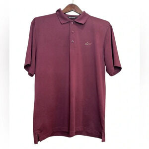 Greg Norman Burgundy Polo Size M